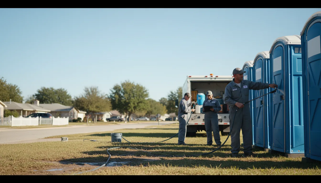 Long-Term Portable Toilet Rental in Fort Hancock, TX near me